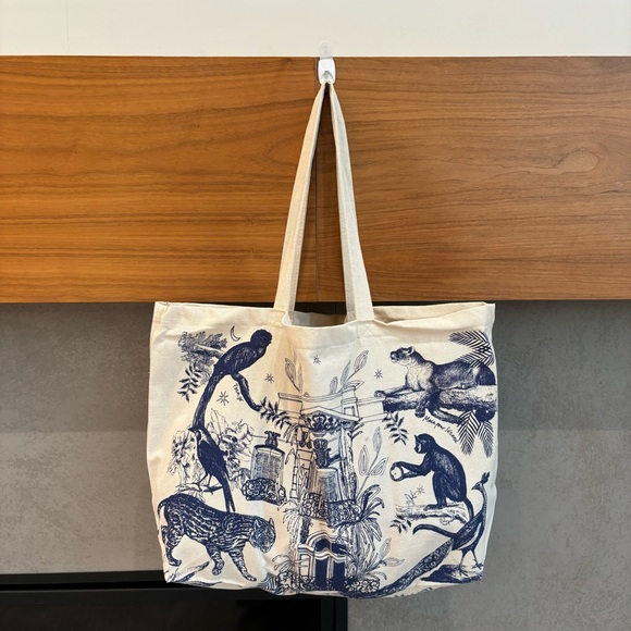 NEW Sézane Canvas Shoulder Bag - Picture 6 of 10